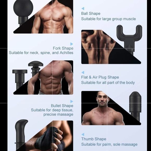 ⚡️Physiotherapy Massage Gun Muscle Therapy Hand Held Body Deep Muscle Massager - Picture 5 of 5